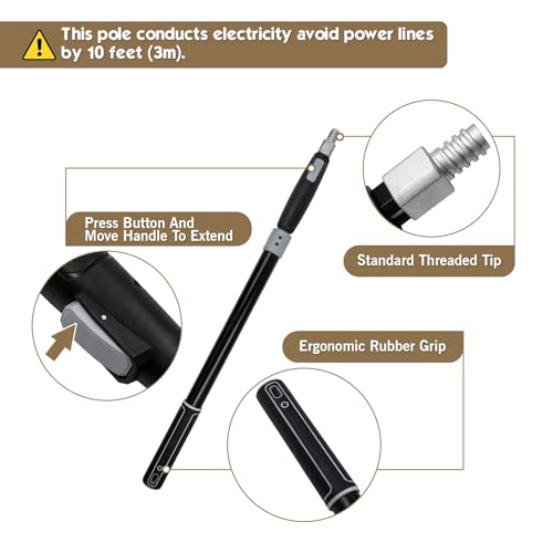 Two Way Paint Roller Extension Pole