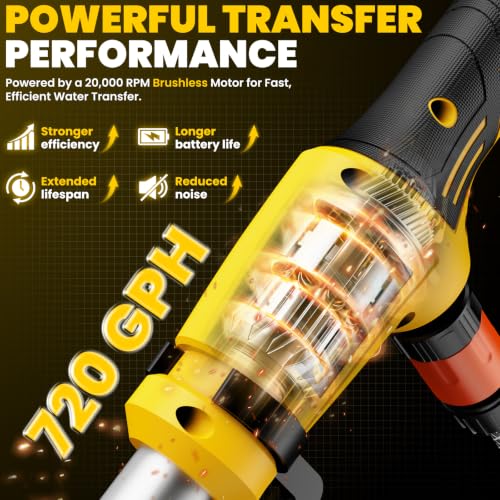 Stick Water Transfer Pump