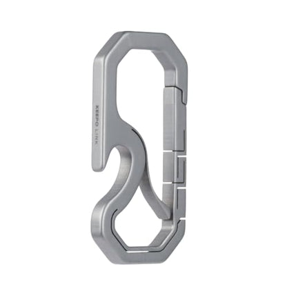 Titanium Keychain Carabiner Multitool with Bottle Opener