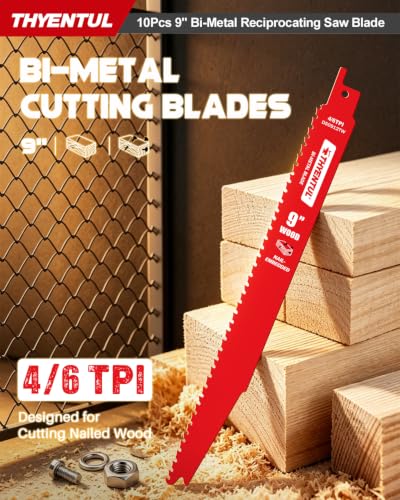 9 Inch Reciprocating Saw Blades