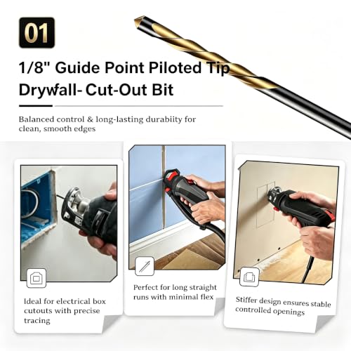 Drywall Router Bits Set Brocas para Drywall