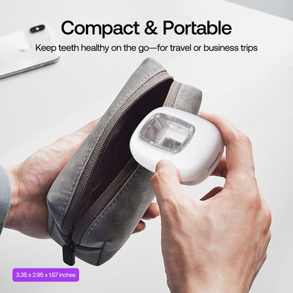 UV Toothbrush Sanitizer Holder (White)