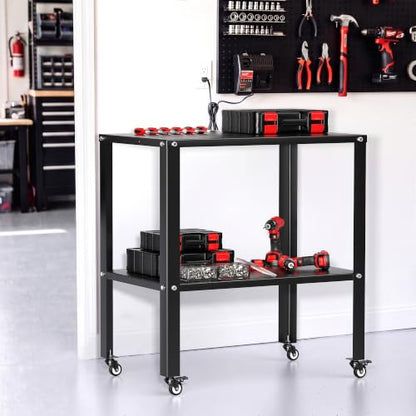 Heavy Duty Metal Workbench