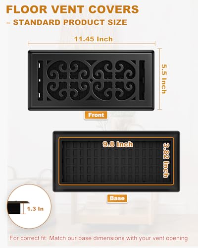 Heavy Duty Walkable Floor Vent Covers