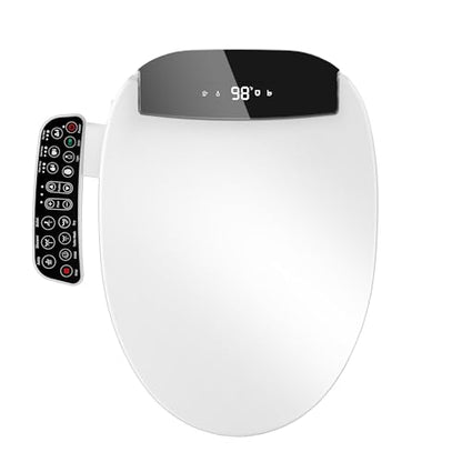 Electric Heated Bidet Toilet Seat with Warm Water Wash