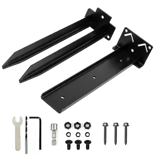 Double Tube Fence Post Anchor