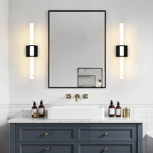 Modern Bathroom Vanity Light 22 inch (Black / 22 Inch)