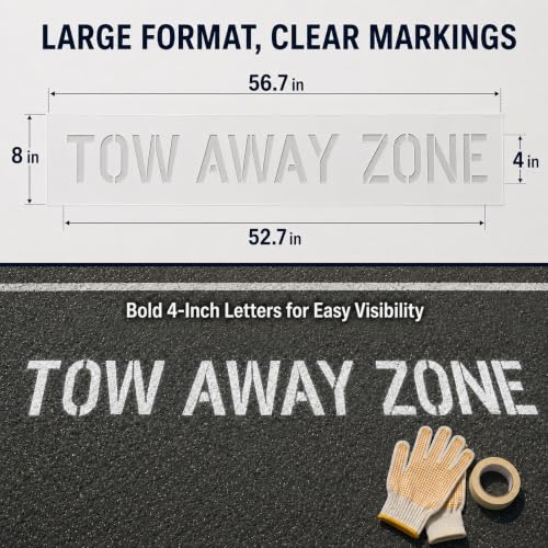 Tow-Away-Stencil