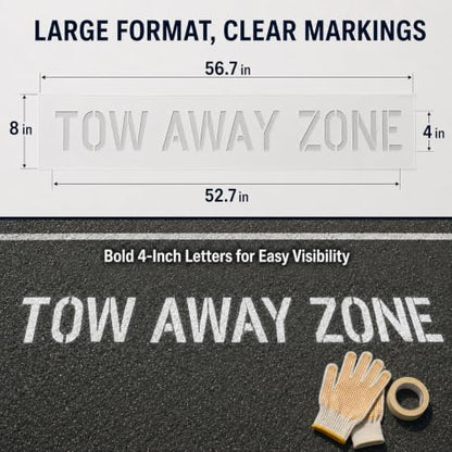 Tow-Away-Stencil
