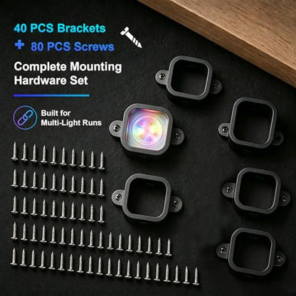 120 Packs Mounting Brackets for Govee H706