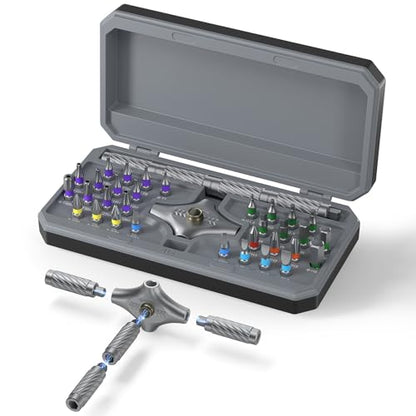 Magnetic Screwdriver Set with 4 Handles