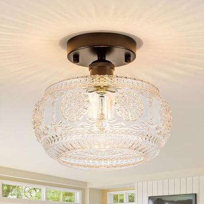 Semi Flush Mount Ceiling Light Fixture