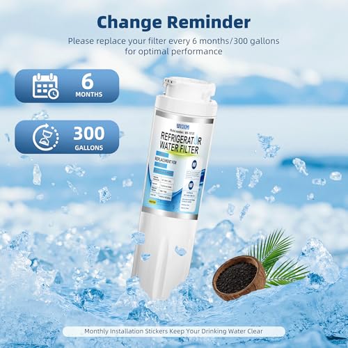 MSWF Water Filter Replacement for GE MSWF 101820A 101821B RWF1500A
