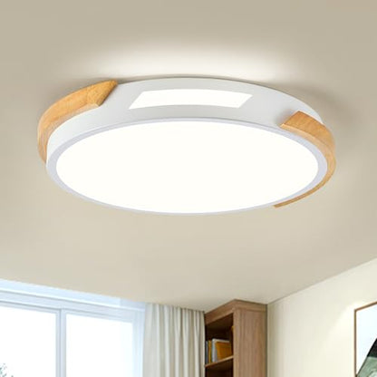 Modern Wood Dimmable Ceiling Light