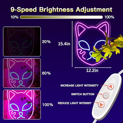 Bear Neon Signs for Wall Decor