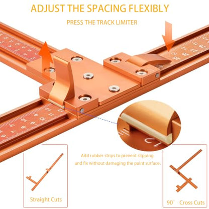 50 Inch Circular Saw Guide Rail Kit