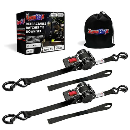 Retractable Ratchet Straps