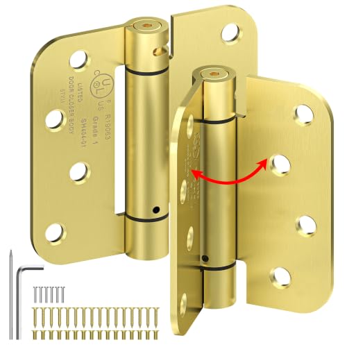 Self Closing Door Hinges Gold