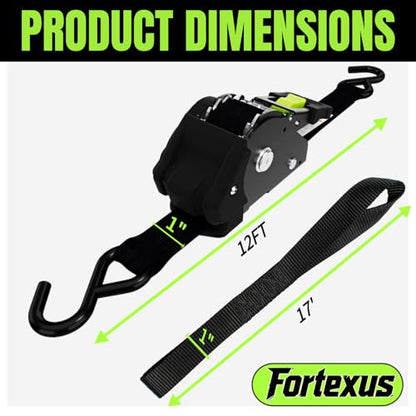 Retractable Ratchet Straps