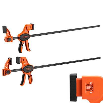 E-Z Hold 2-Pack 36" 300LBS Load Indicator Woodworking Bar Clamps (36 inch)
