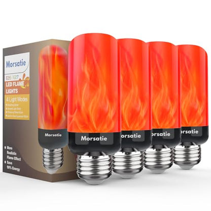Upgraded LED Flame Light Bulbs