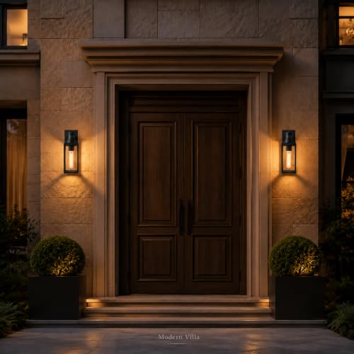Black Outdoor Wall Light Motion Sensor