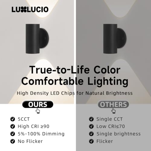 Indoor LED Wall Sconce Up and Down