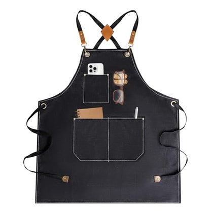 Aprons For Women Men With Large Pockets
