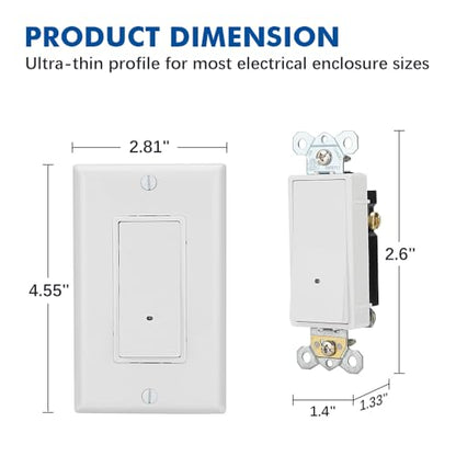 Light Switch with Night Light