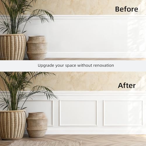 3 Set Pre Cut Accent Wall Molding Kit