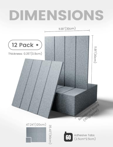 48" x 36" Large Felt Bulletin Board (Slate Gray-1 / Bold-stripe 12-pack)