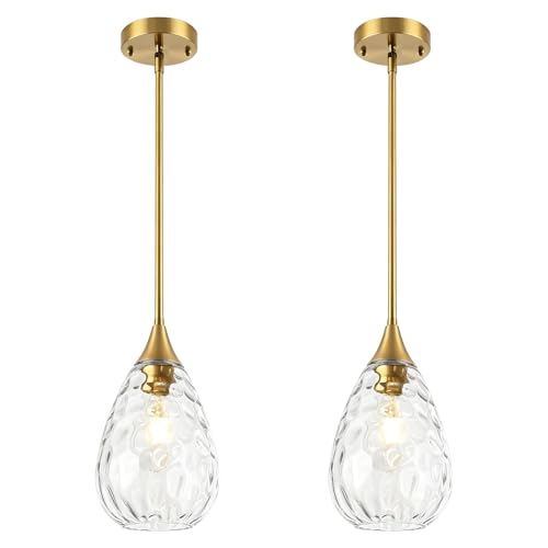 Glass Black Pendant Lights Kitchen Island