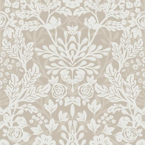 Peel and Stick Wallpaper Vintage Neutral Wallpaper Waterproof
