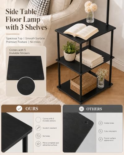 Floor Lamp with Table