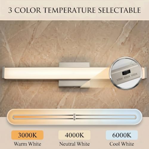 Modern LED Bathroom Light Fixtures