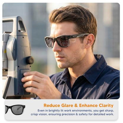 Anti Fog Safety Glasses Safety Goggles ANSI z87.1 Polycarbonate Scratch & Impact Resistant Protective Eyewear