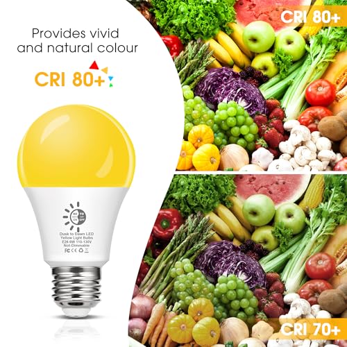 Dusk to Dawn Bug Light Bulbs Outdoor