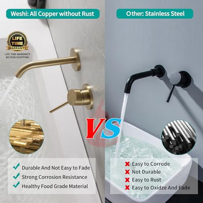 Wall Mount Bathroom Faucet