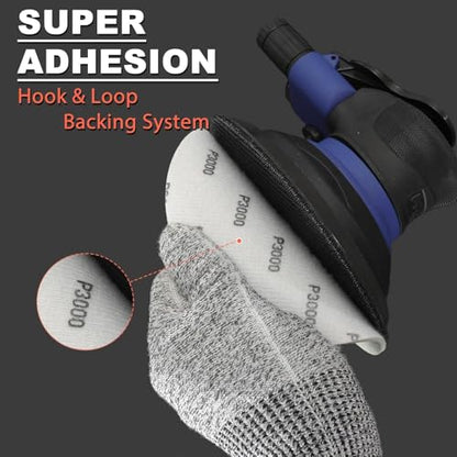 6 Inch Foam Hook & Loop Sanding Discs