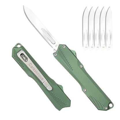 Retractable Scalpel Pocket Knife Mini Folding Utility Knife
