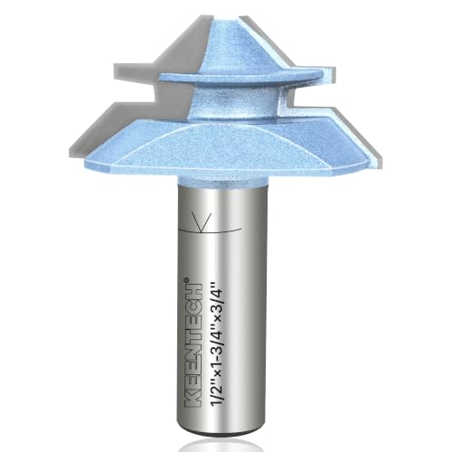 45° Lock Miter Router Bit