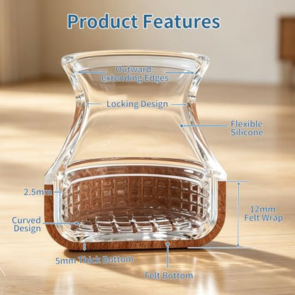 24 Pcs Silicone Chair Leg Floor Protector