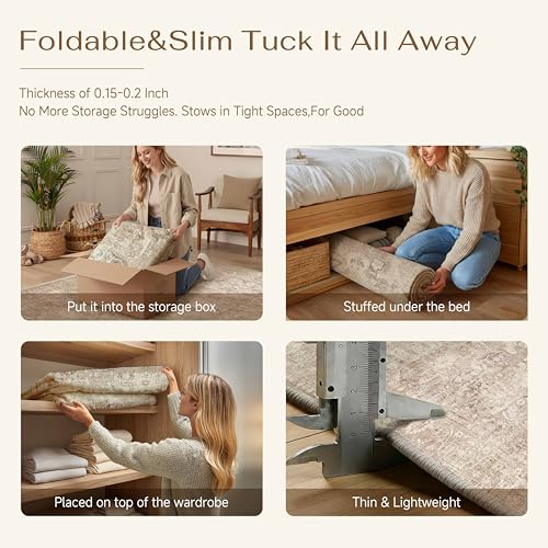 2x8 Beige Neutral Kitchen Hallway Runner Rug (Neutral | Beige / 2' x 8' (Runner))