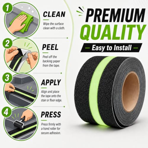 Anti Slip Grip Tape Glow in the Dark