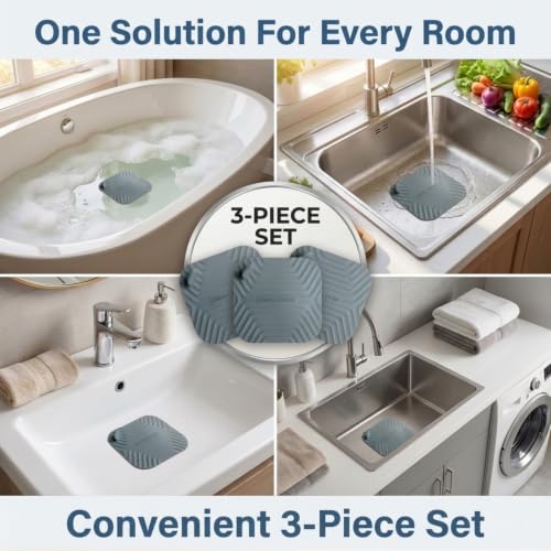 Silicone Bathtub Drain Stopper