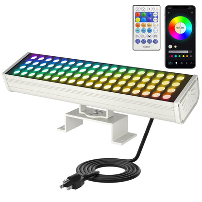 Smart Flood Lights Outdoor Color Changing (5*72W RGB+Tunable White(2700-6500K))