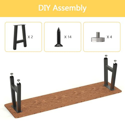 Table Legs Black Set of 2