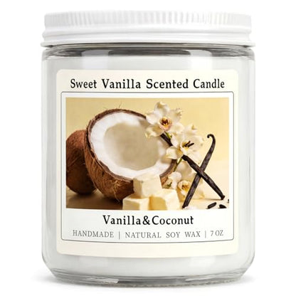 Candle Soy Wax 50H Clean Burn for Home