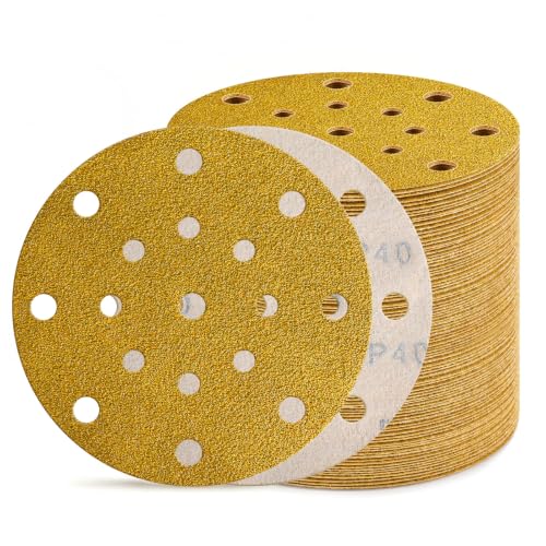 6 Inch 17 Hole Aluminum Oxide Sanding Disc