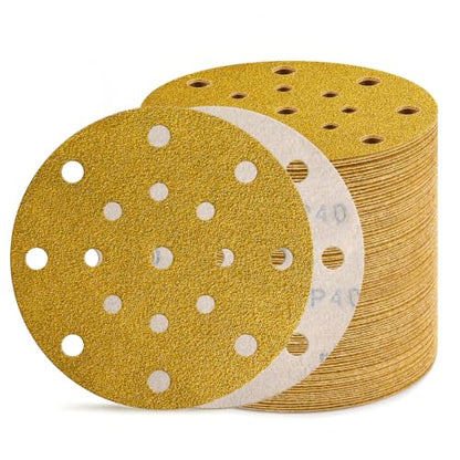 6 Inch 17 Hole Aluminum Oxide Sanding Disc